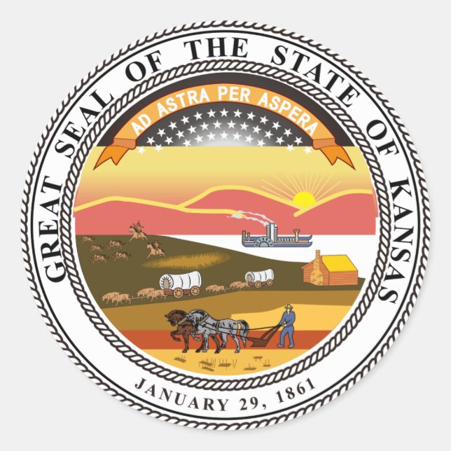 Kansas State Seal (Front)