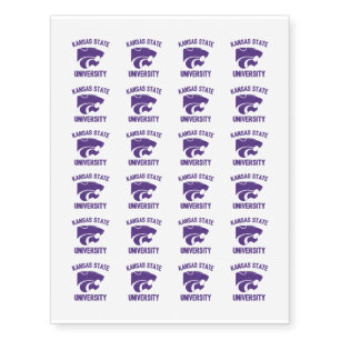 Kansas State University Vintage Temporary Tattoos