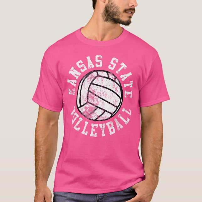 Kansas State Volleyball T-Shirt (Front)