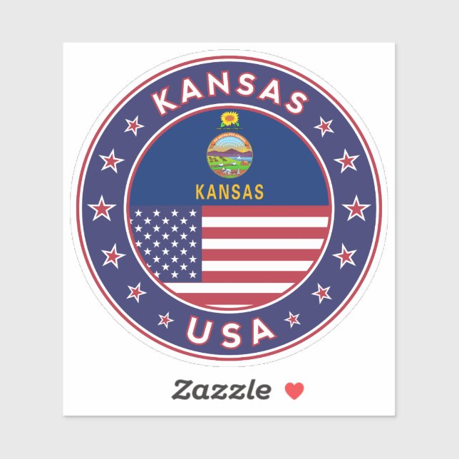 Kansas Sticker (Sheet)