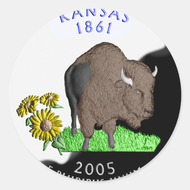 Kansas Sticker (Front)