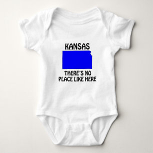 Kansas - There's No Place Like Here Baby Bodysuit