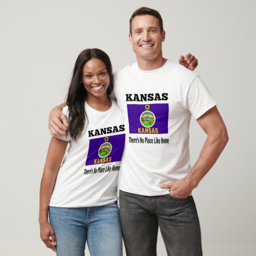 Kansas Theres No Place Like Home T_Shirt