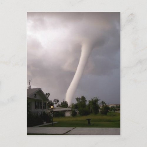 Kansas Tornado Postcard