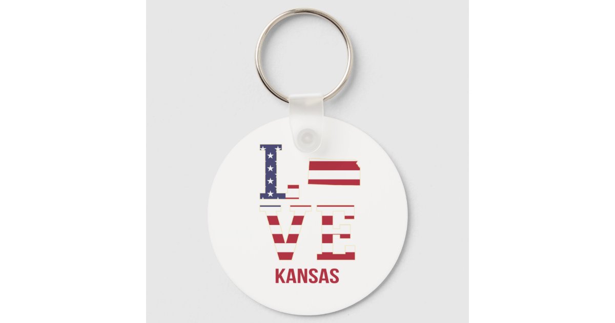 MISSOURI State Keychain Kansas City Hand Made Keychain USA 