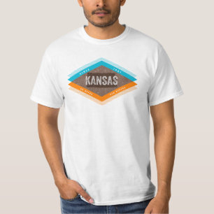 Kansas Vintage Retro Mid Century Modern T-Shirt
