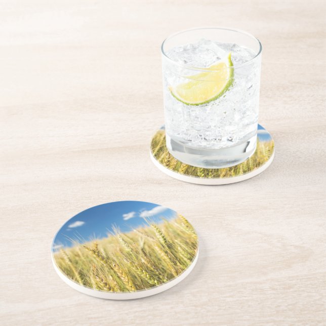 Kansas Wheat Coaster (Side)