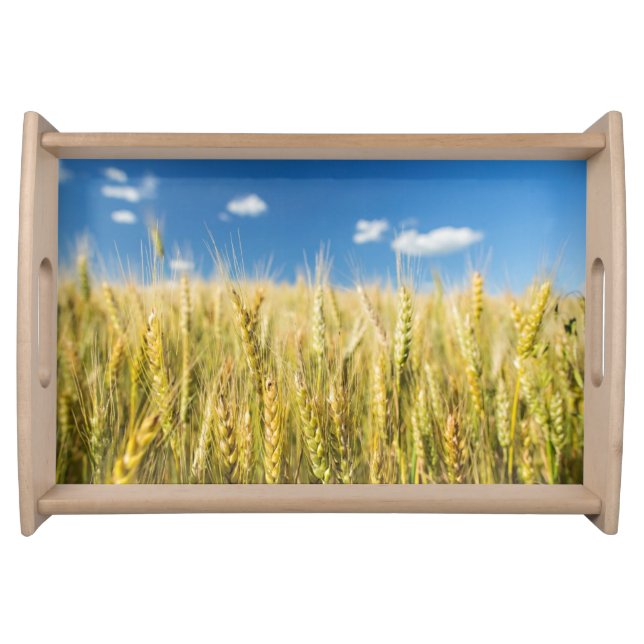 Kansas Wheat Serving Tray (Front)