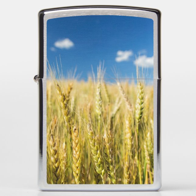 Kansas Wheat Zippo Lighter (Front)