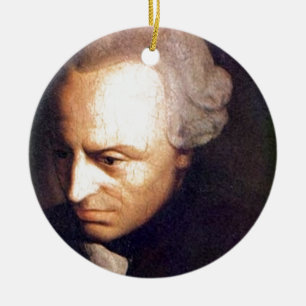kant ceramic ornament
