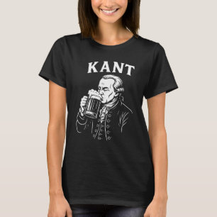 Kant drinking Enlightenment Beer gift T-Shirt