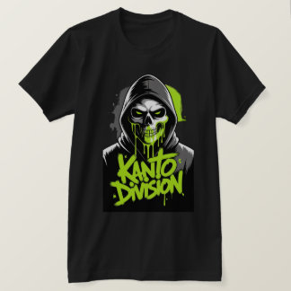 Kanto Division Skull Graphic  T-Shirt