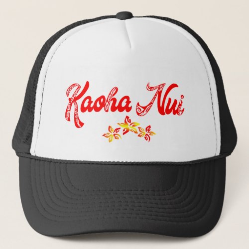 KAOHA NUI Rouge Trucker Hat