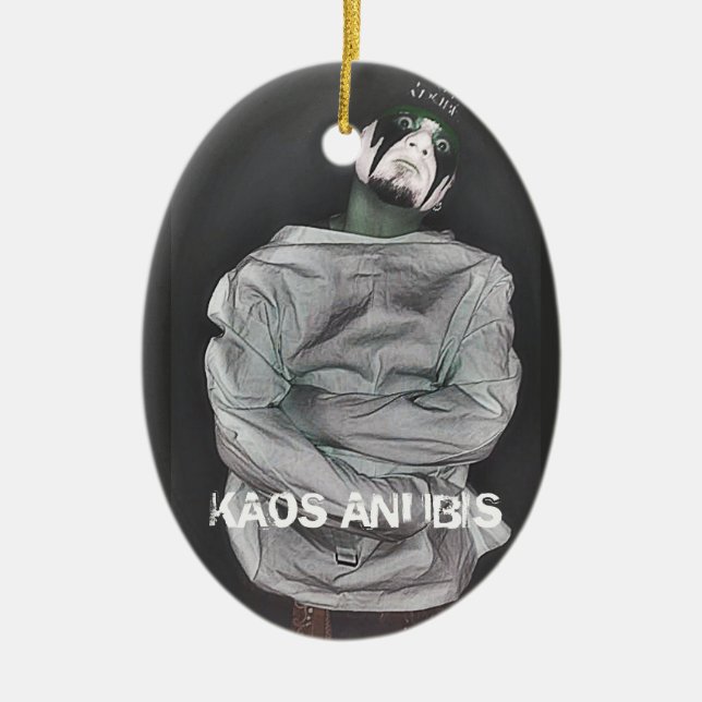 Kaos Anubis CELL 11 Ceramic Ornament (Front)
