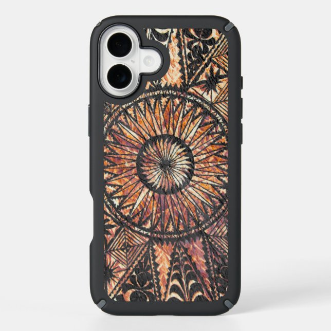 Kapa Primitive Hawaiian Tattoo Tapa Speck iPhone Case (Front)
