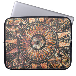 Kapa Primitive Hawaiian Tattoo Tapa Wetsuit Laptop Sleeve