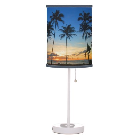 Kapaa Sunrise - Kauai, Hawaii Table Lamp