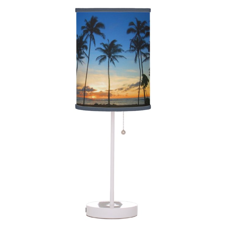 Kapaa Sunrise - Kauai, Hawaii Table Lamp | Zazzle