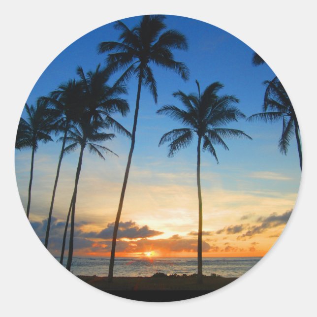 Kapa'a Sunrise Sticker (Front)