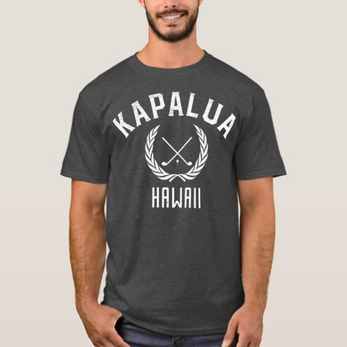 Kapalua Hawaii Golf T_Shirt