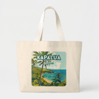 Kapalua Maui Hawaii Bay Beach Vacation Retro