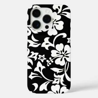 Kapalua Pareau Hawaiian Hibiscus Black iPhone 16 Pro Case