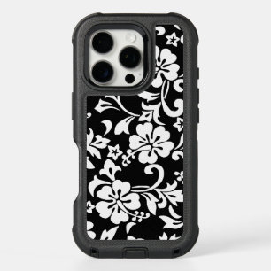 Kapalua Pareau Hawaiian Hibiscus Black iPhone 16 Pro Case