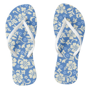 Kapalua Pareau Hawaiian Hibiscus Flip Flops