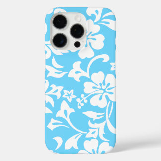 Kapalua Pareau Hawaiian Hibiscus Turquoise iPhone 16 Pro Case