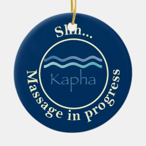 Kapha water Massage Door Hangers Ceramic Ornament