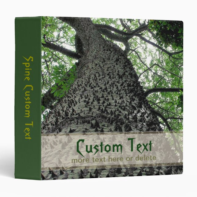 Kapok Tree @ Funchal Botanical Gardens Binder (Front/Spine)