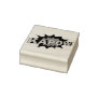 Kapow ! COMIC BOOK LETTERS Rubber Stamp