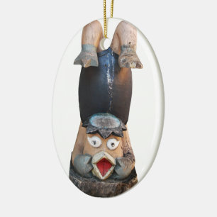 Kappa 河童 Handstand Ceramic Ornament