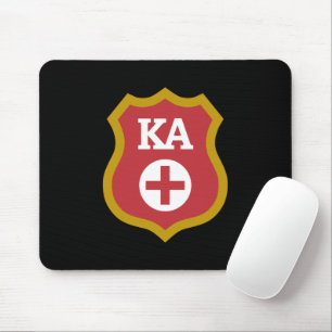 Kappa Alpha Badge Mouse Pad