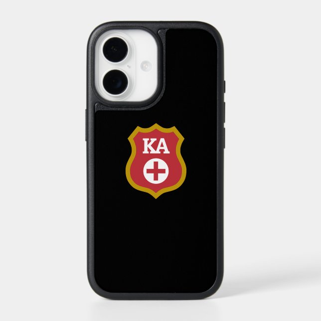 Kappa Alpha Badge Otterbox iPhone Case (Back)