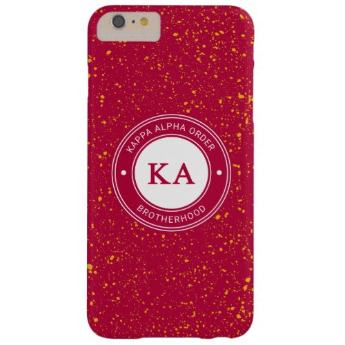 Kappa Alpha Order  Badge Barely There iPhone 6 Plus Case
