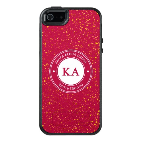 Kappa Alpha Order  Badge OtterBox iPhone 55sSE Case
