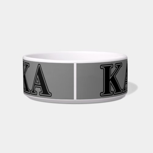 Kappa Alpha Order Black Letters Bowl