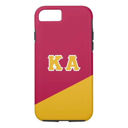 Kappa Alpha Order  Greek Letters iPhone 87 Case