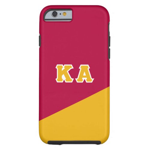 Kappa Alpha Order  Greek Letters Tough iPhone 6 Case