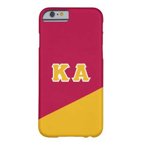 Kappa Alpha Order  Greek Letters Barely There iPhone 6 Case