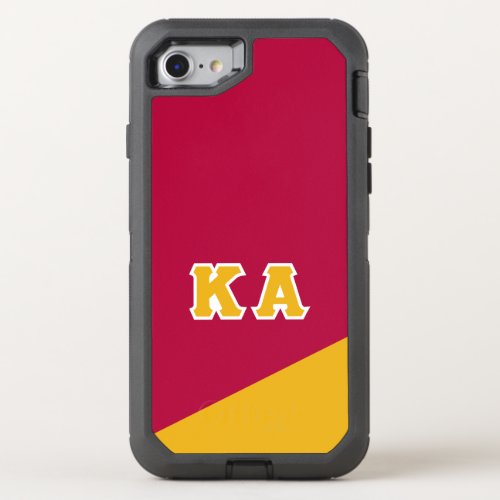 Kappa Alpha Order  Greek Letters OtterBox Defender iPhone SE87 Case