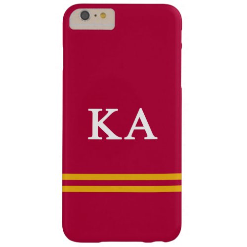 Kappa Alpha Order  Sport Stripe Barely There iPhone 6 Plus Case