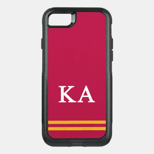 Kappa Alpha Order  Sport Stripe OtterBox Commuter iPhone SE87 Case