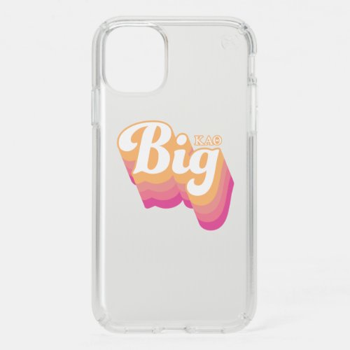 Kappa Alpha Theta  Big Speck iPhone 11 Case