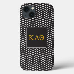 Kappa Alpha Theta | Chevron Pattern iPhone 13 Case