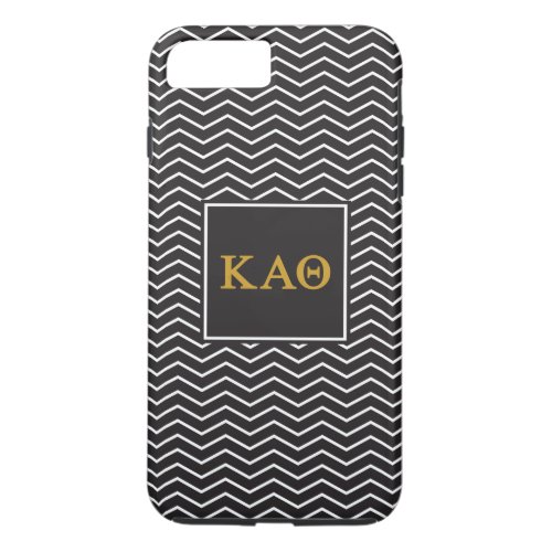 Kappa Alpha Theta  Chevron Pattern iPhone 8 Plus7 Plus Case