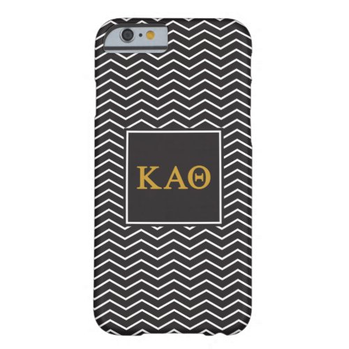 Kappa Alpha Theta  Chevron Pattern Barely There iPhone 6 Case