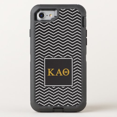 Kappa Alpha Theta  Chevron Pattern OtterBox Defender iPhone SE87 Case