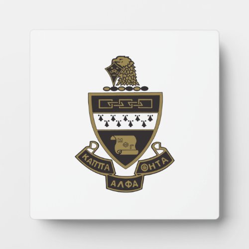 Kappa Alpha Theta Coat of Arms Color Plaque
